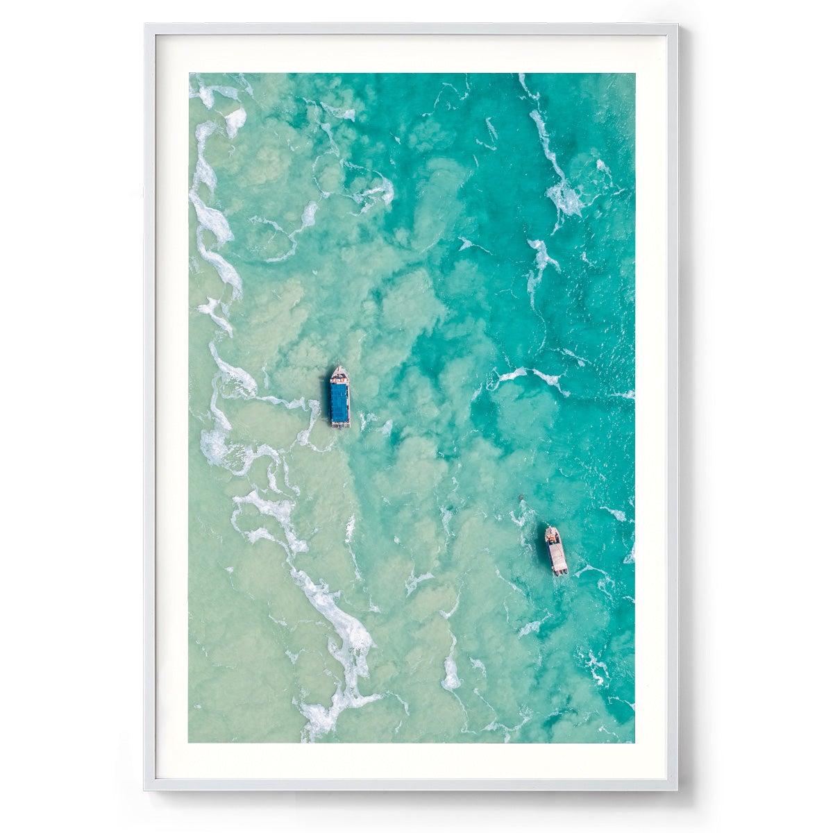 Willie Creek Tidal Flow #1 - Framed Print