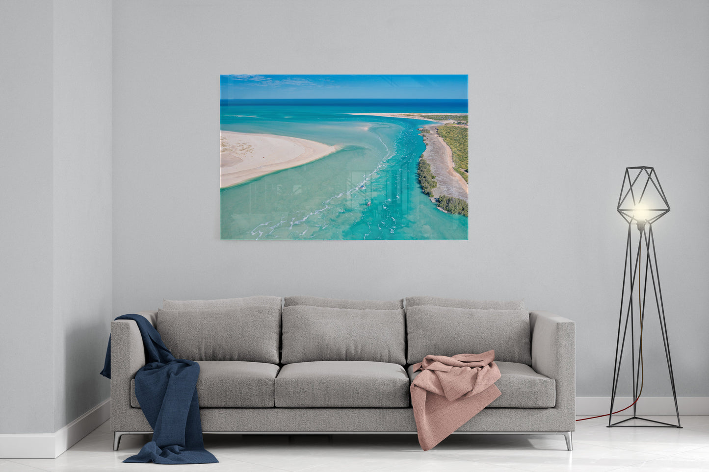 Willie Creek Tidal Flow #2 - Acrylic Print