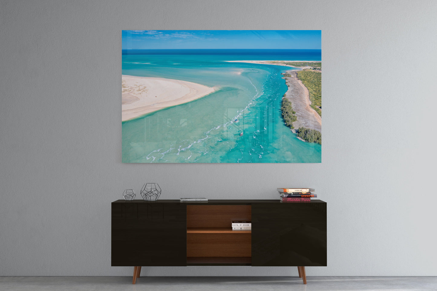 Willie Creek Tidal Flow #2 - Acrylic Print