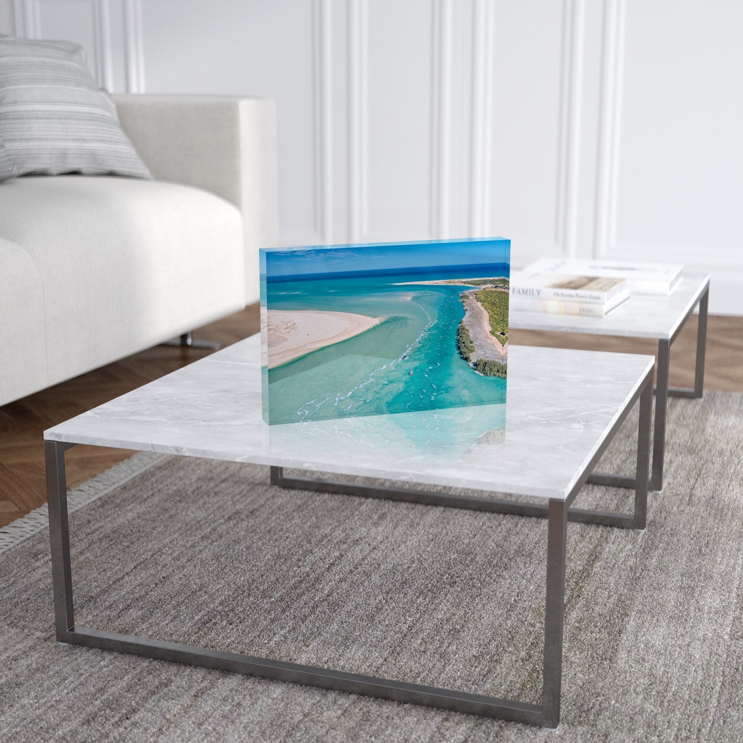 Willie Creek Tidal Flow #2 - Acrylic ICE Block
