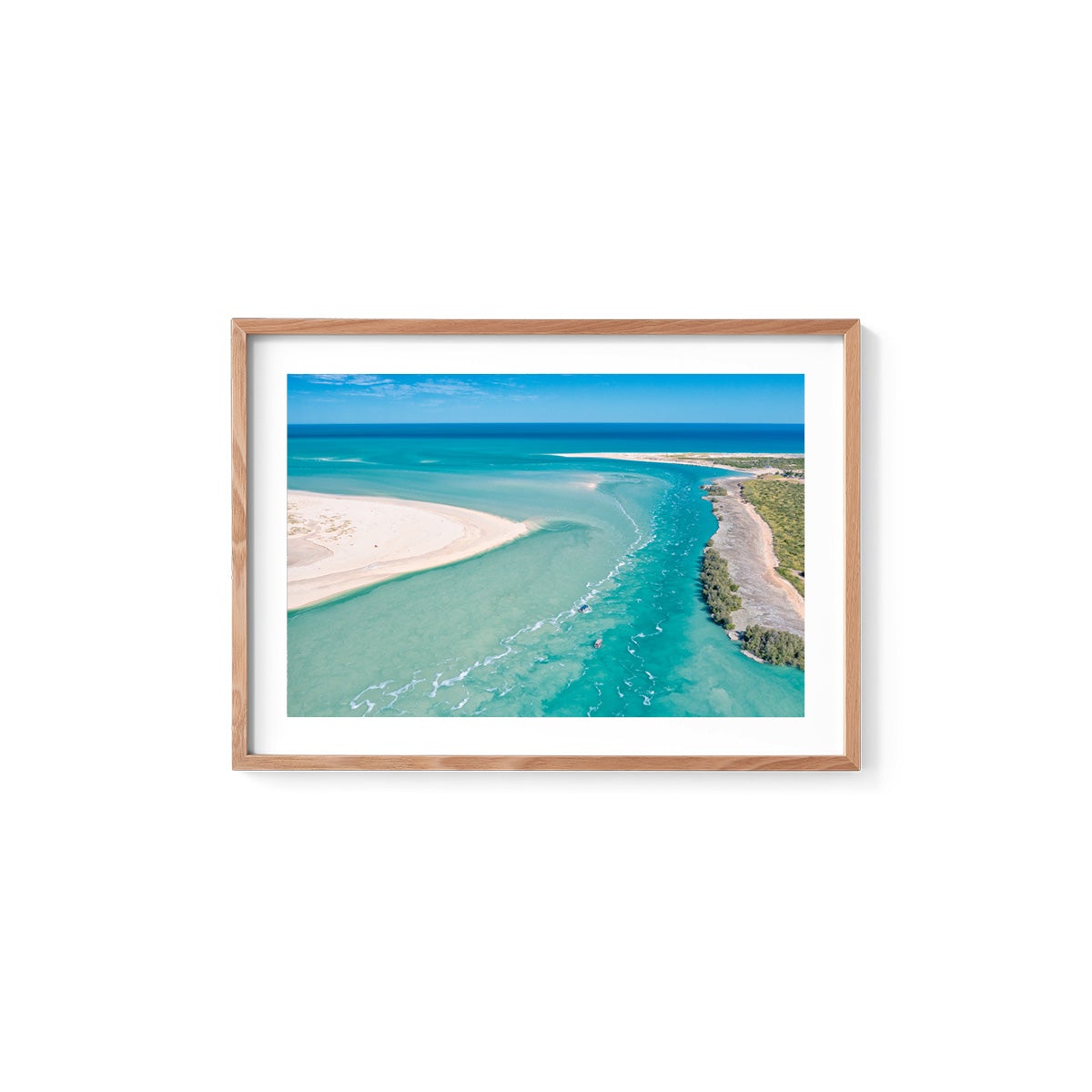 Willie Creek Tidal Flow #2 - Framed Print