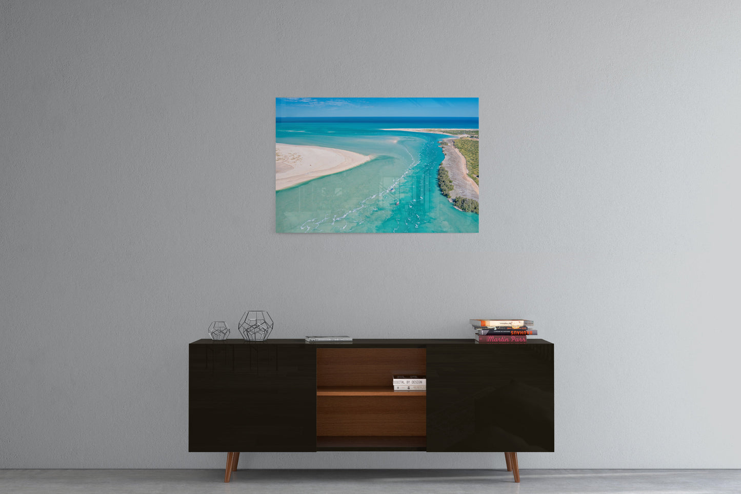 Willie Creek Tidal Flow #2 - Acrylic Print