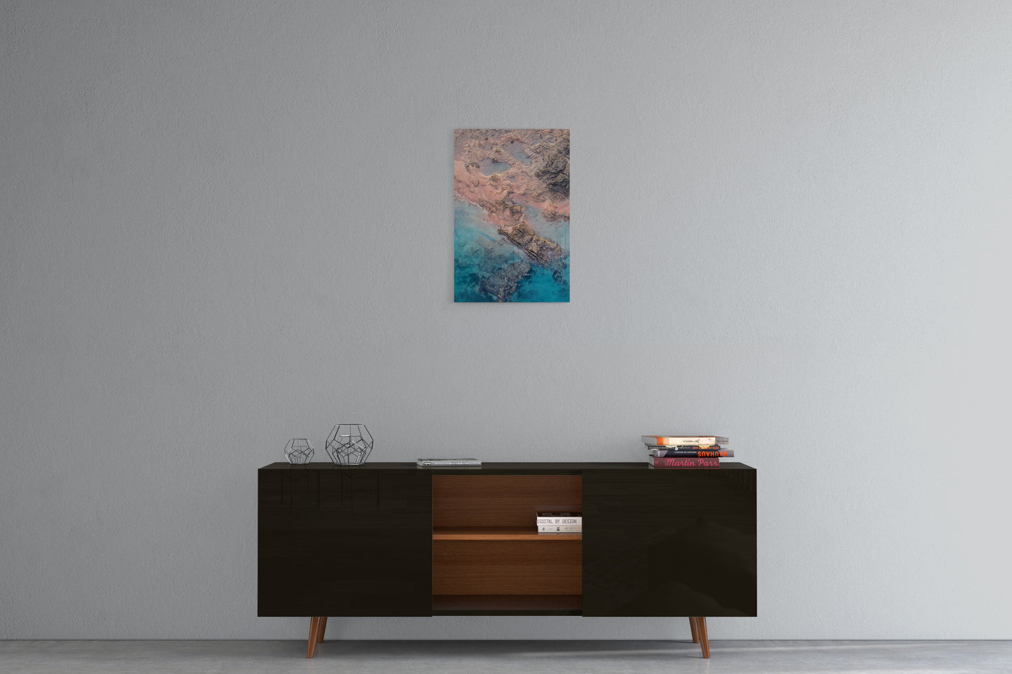Entrance Point Abstracts at Sunset #3 - Acrylic Print