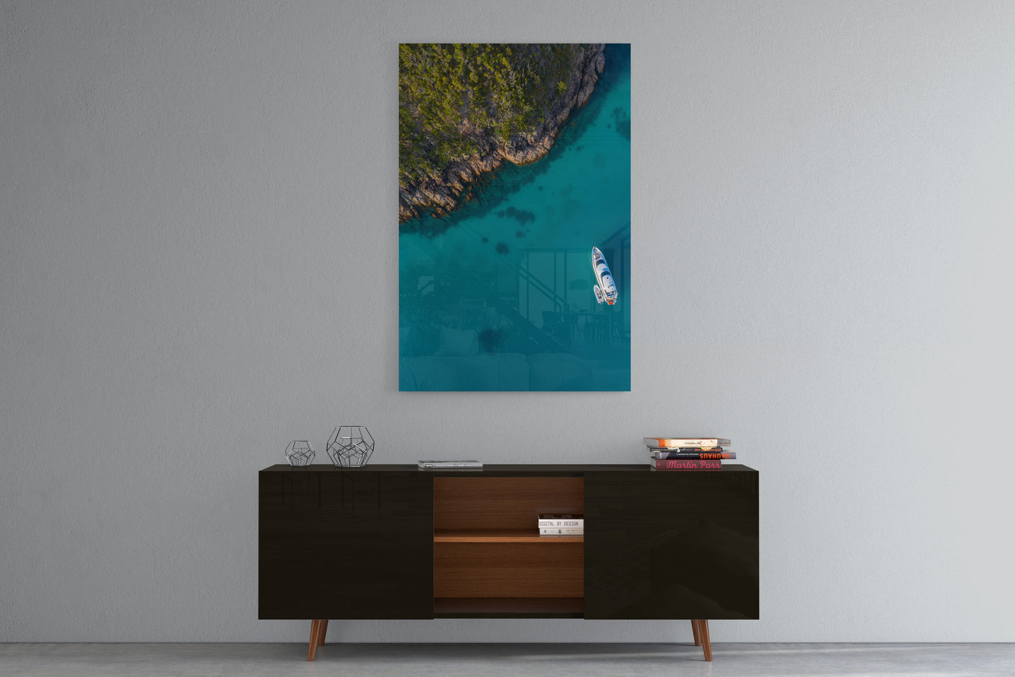 Chance Bay Motor Yacht - Acrylic Print