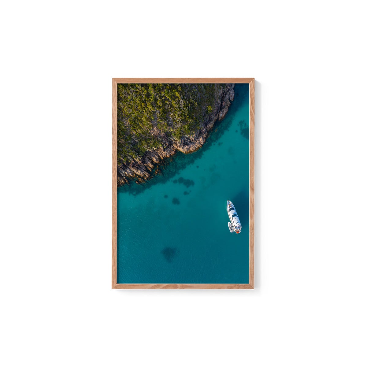 Chance Bay Motor Yacht - Framed Print