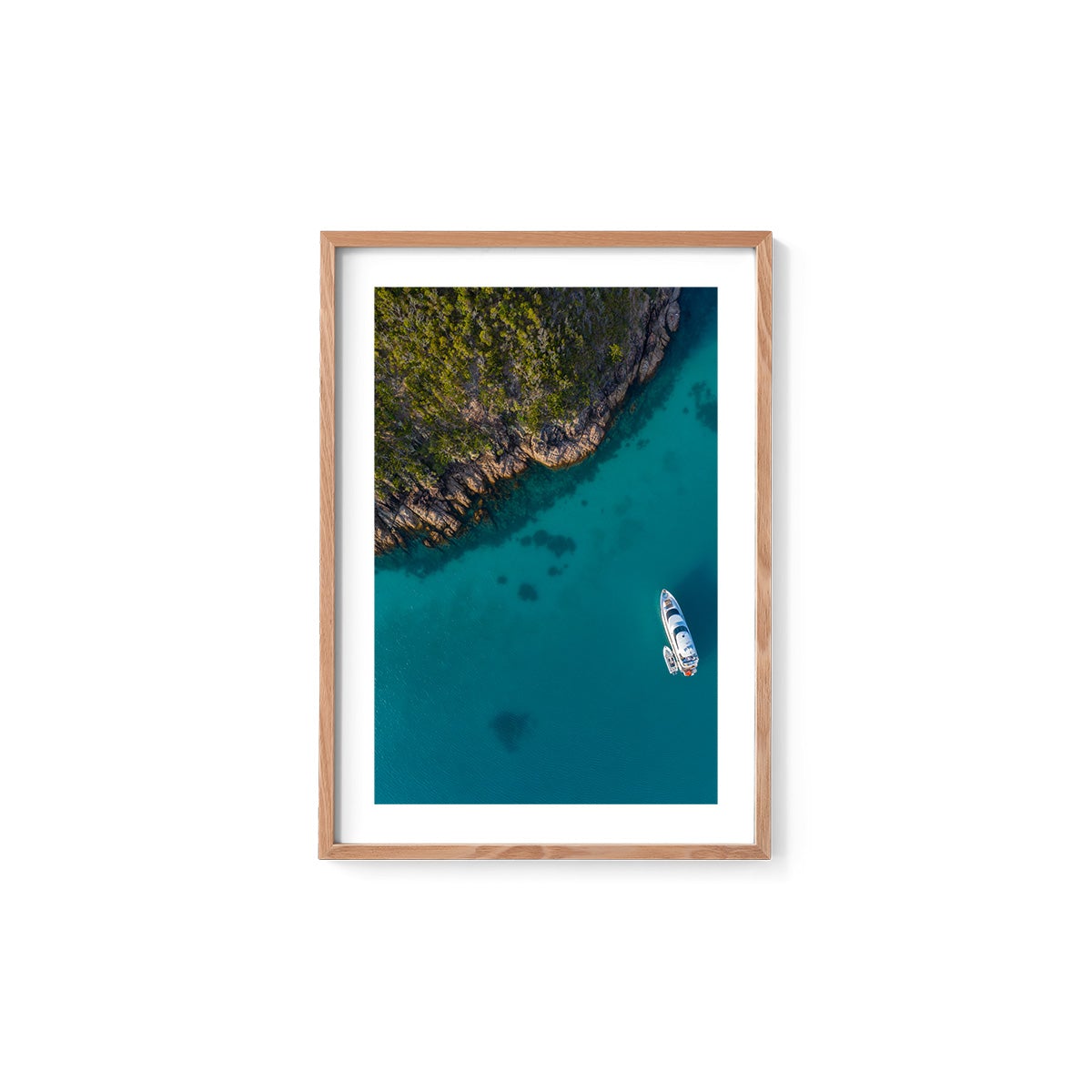Chance Bay Motor Yacht - Framed Print