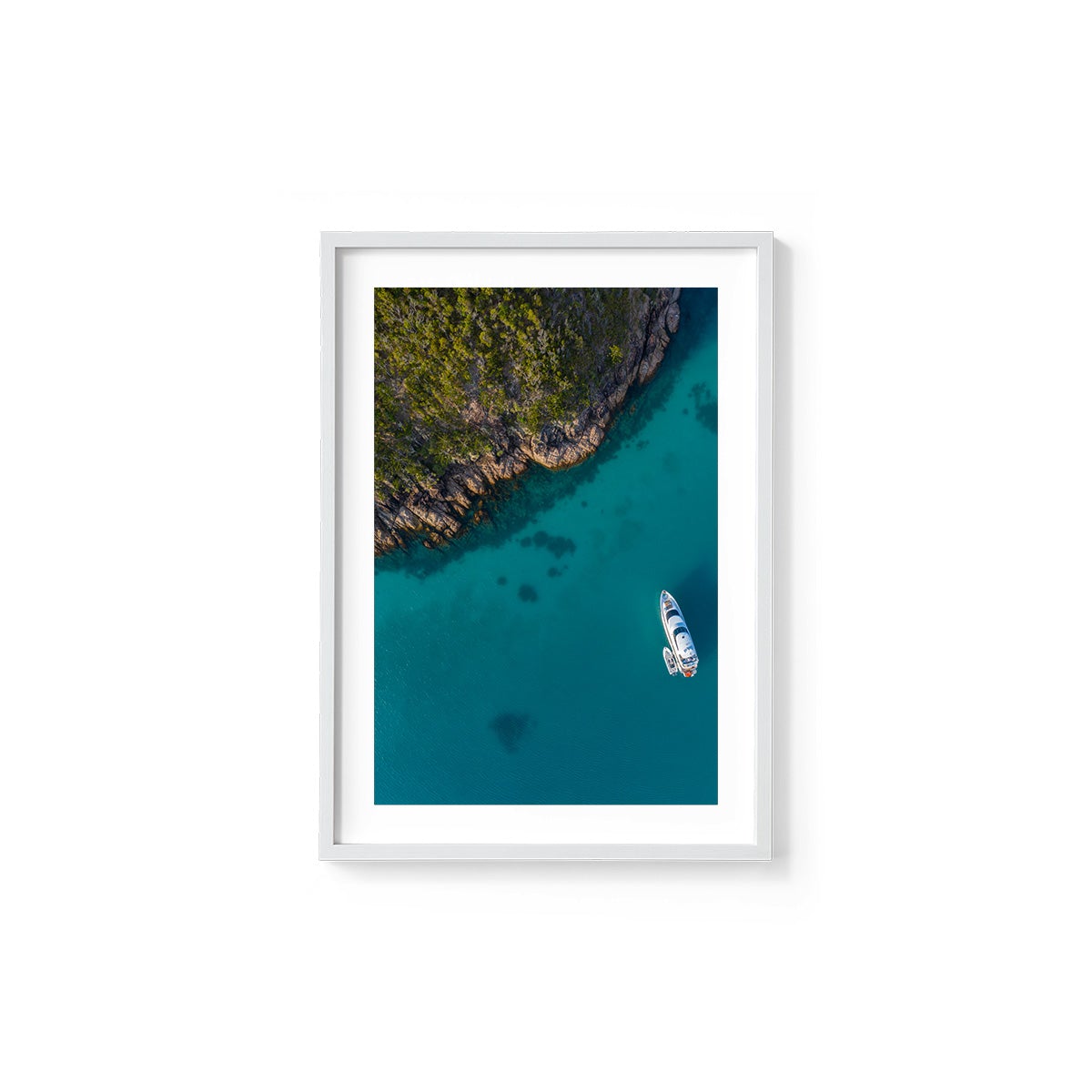 Chance Bay Motor Yacht - Framed Print
