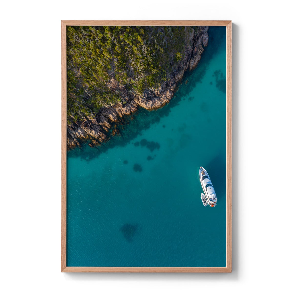 Chance Bay Motor Yacht - Framed Print