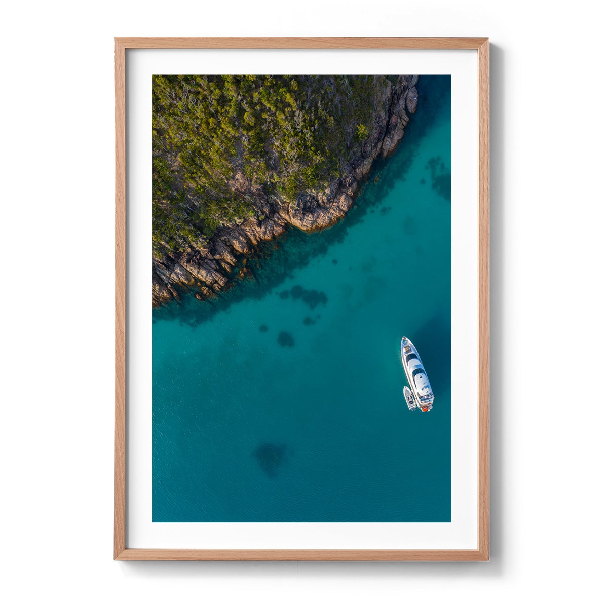 Chance Bay Motor Yacht - Framed Print