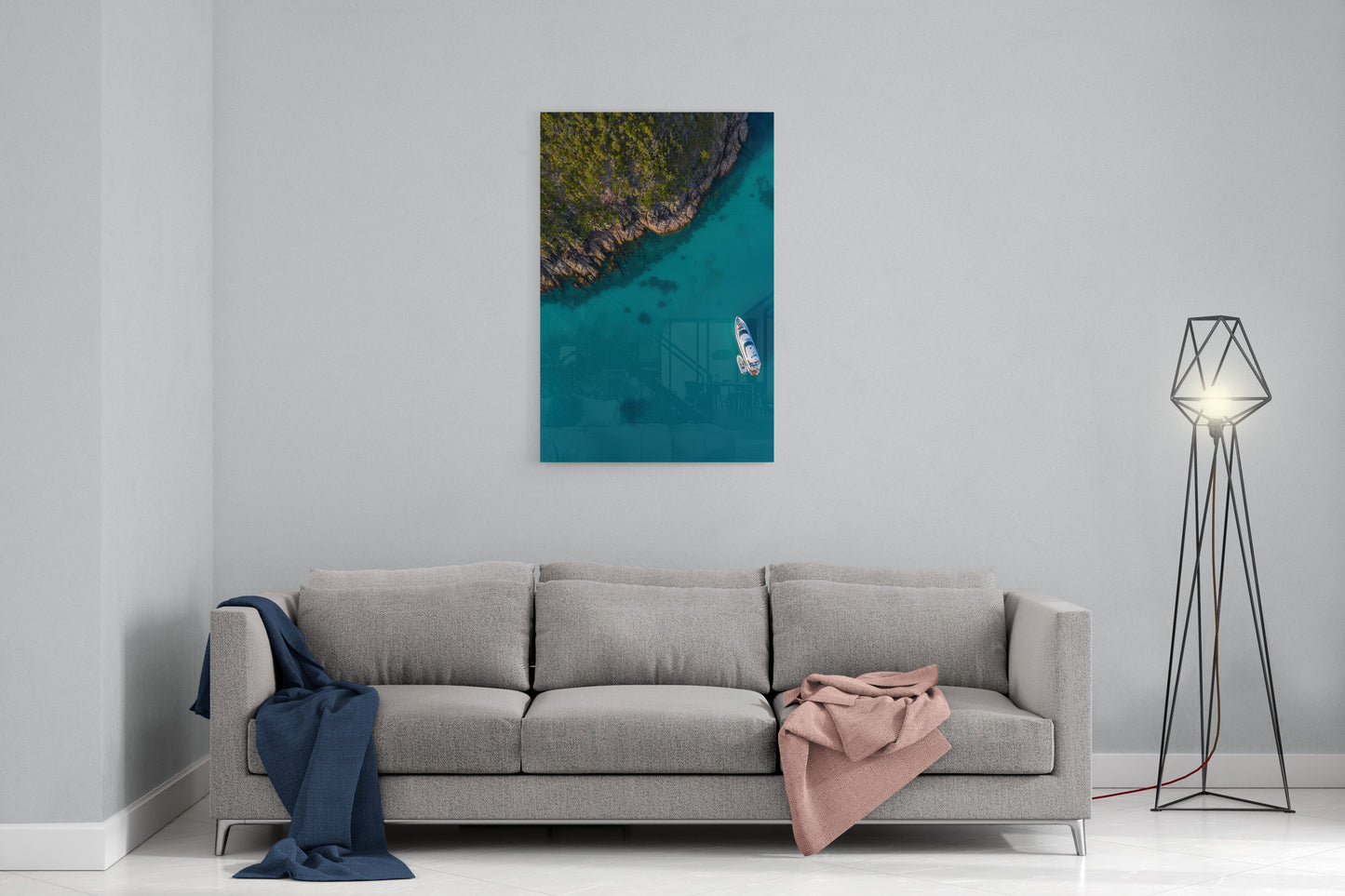 Chance Bay Motor Yacht - Acrylic Print