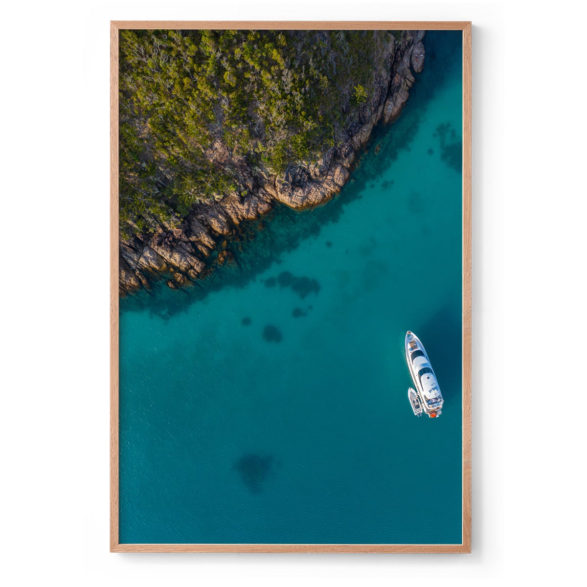 Chance Bay Motor Yacht - Framed Print