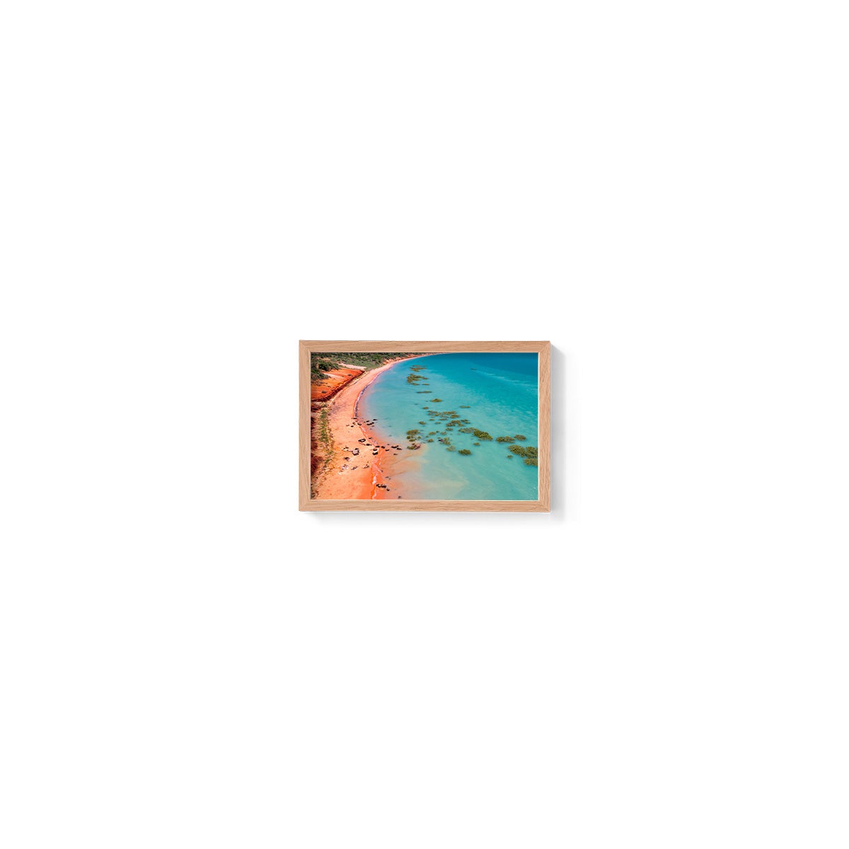 Middle Tide Roebuck Bay Broome - Framed Print