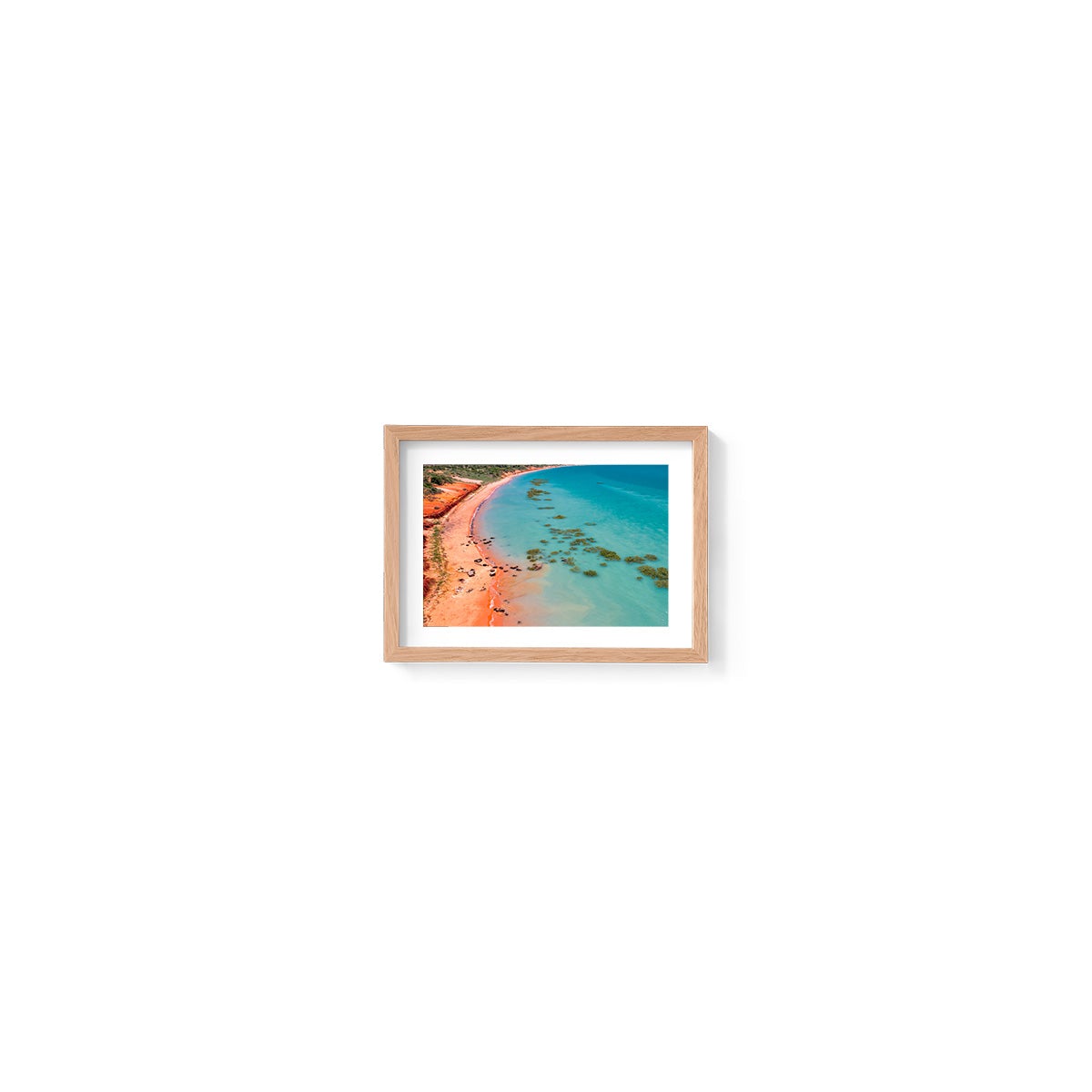 Middle Tide Roebuck Bay Broome - Framed Print