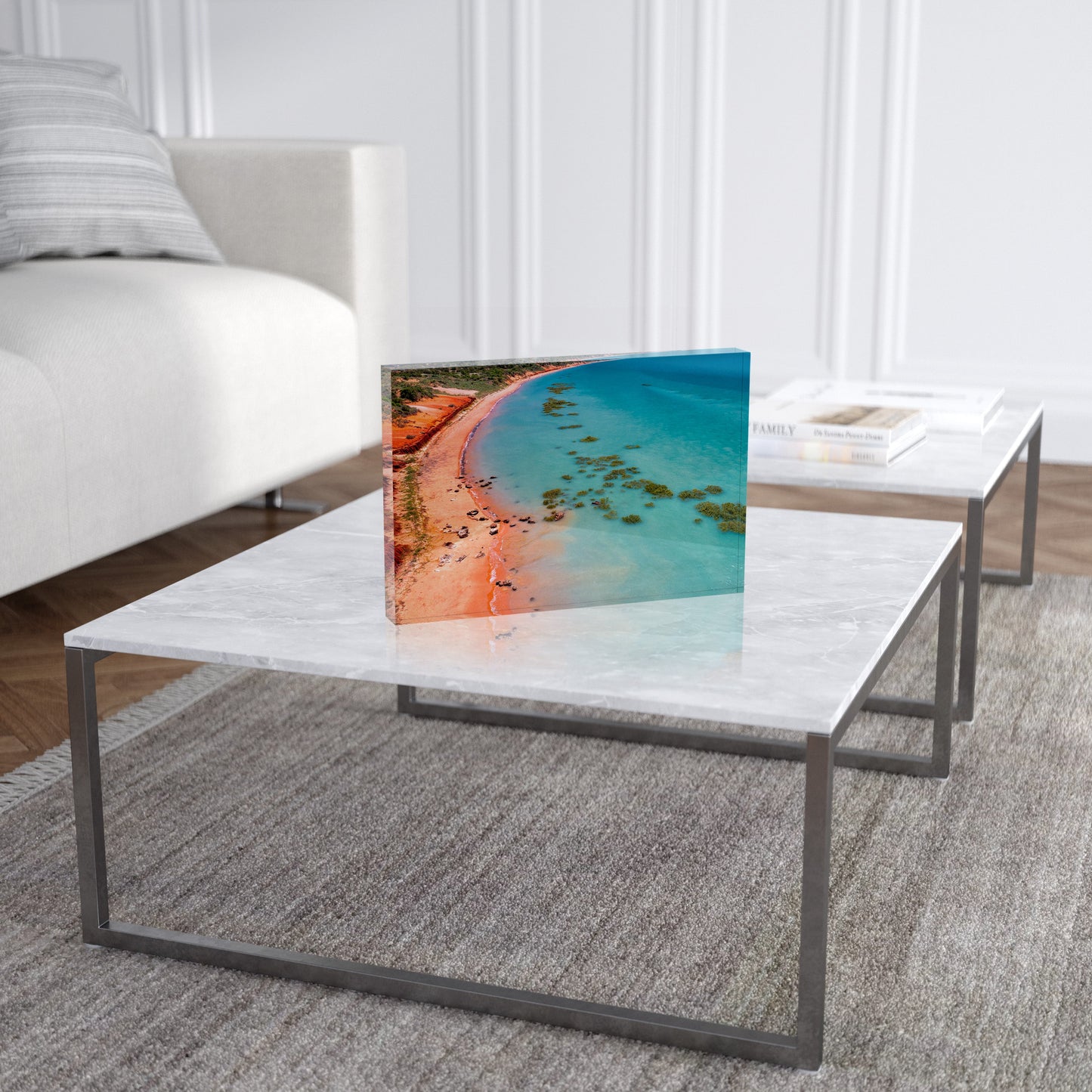 Middle Tide Roebuck Bay Broome - Acrylic ICE Block