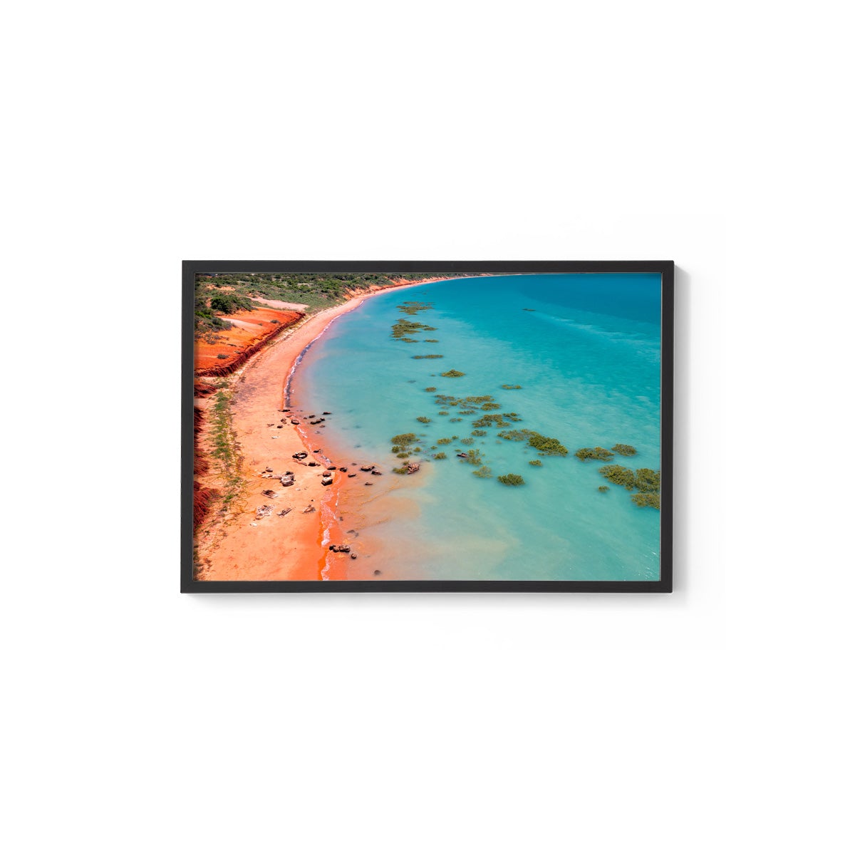 Middle Tide Roebuck Bay Broome - Framed Print