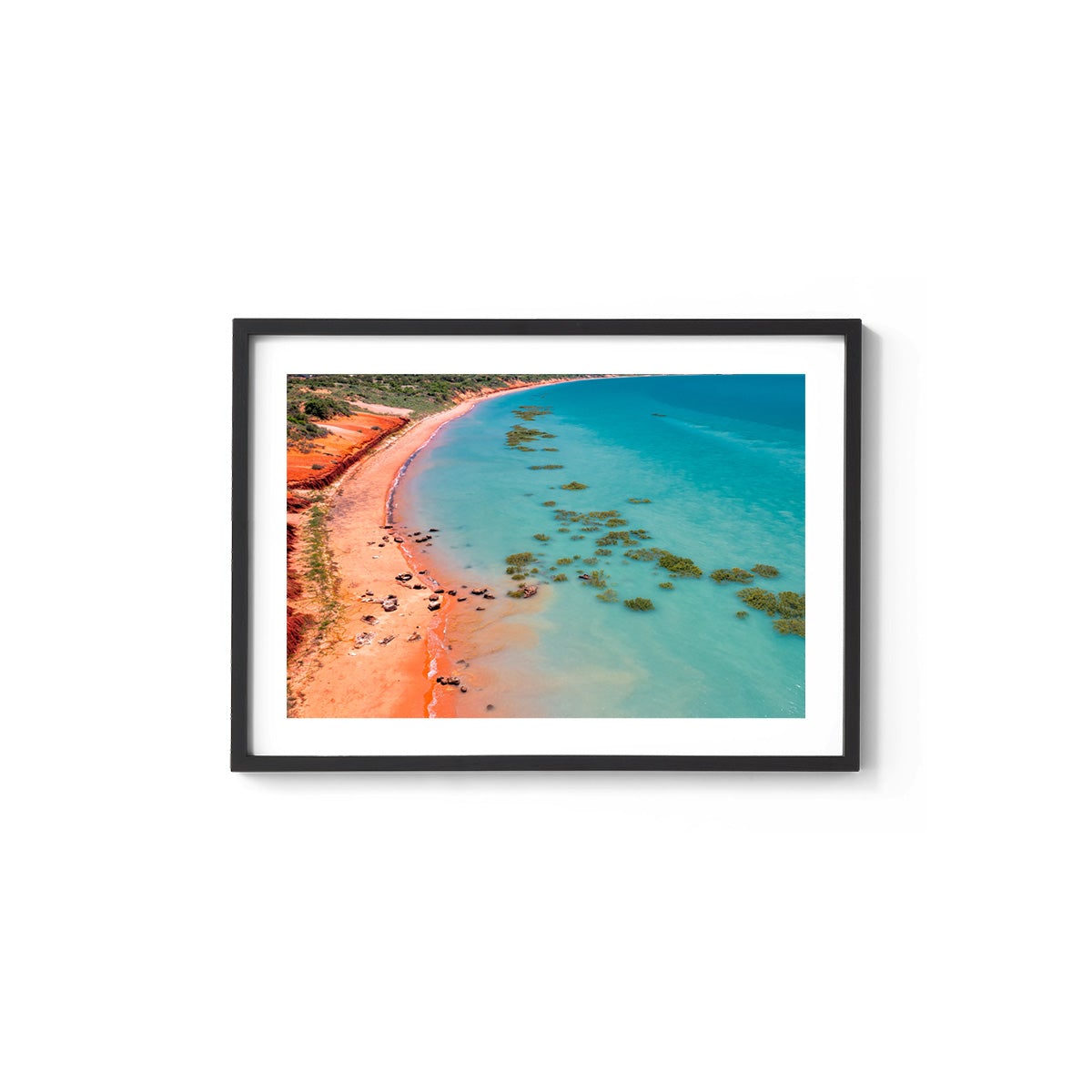 Middle Tide Roebuck Bay Broome - Framed Print