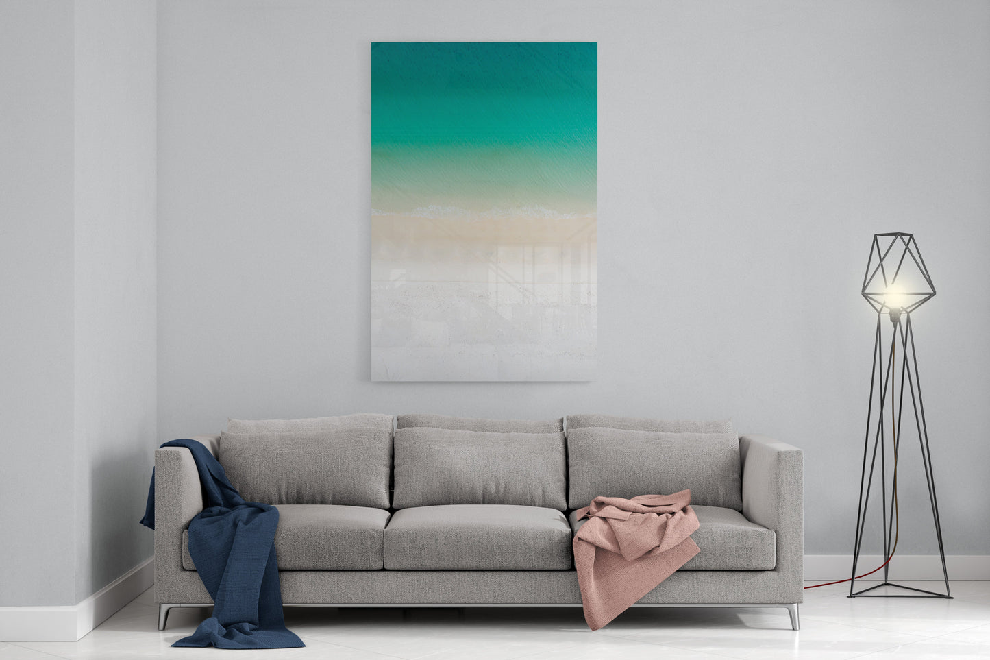 Whitehaven Beach Abstract - Acrylic Print
