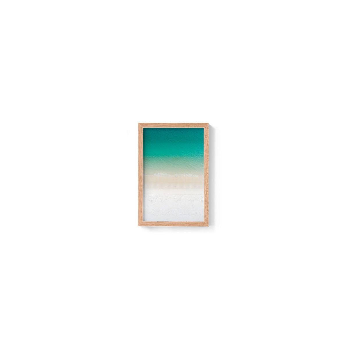 Whitehaven Beach Abstract - Framed Print