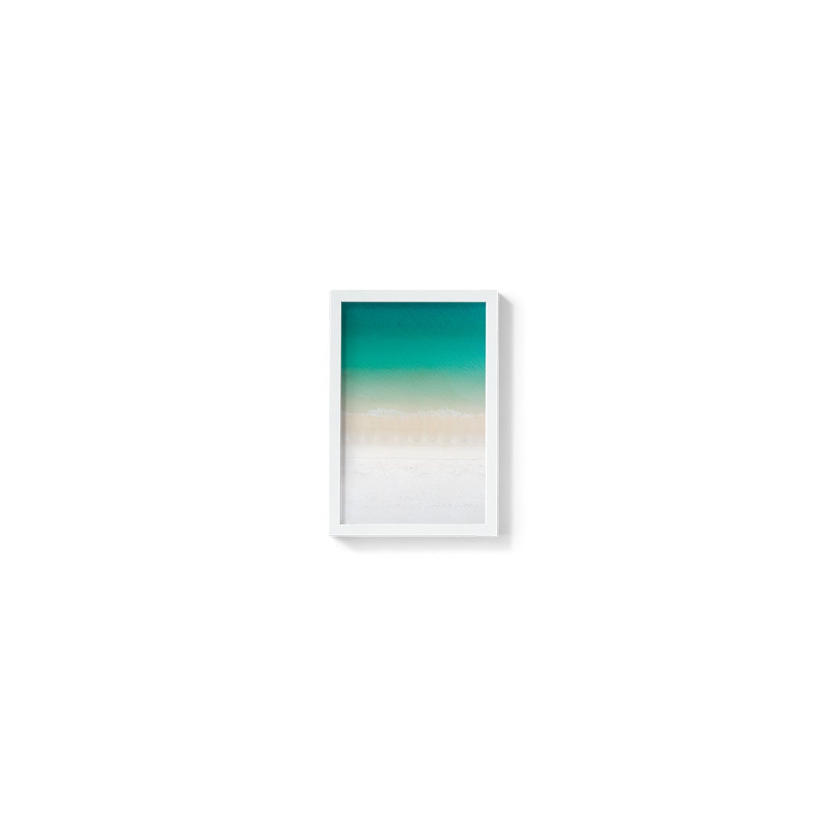 Whitehaven Beach Abstract - Framed Print