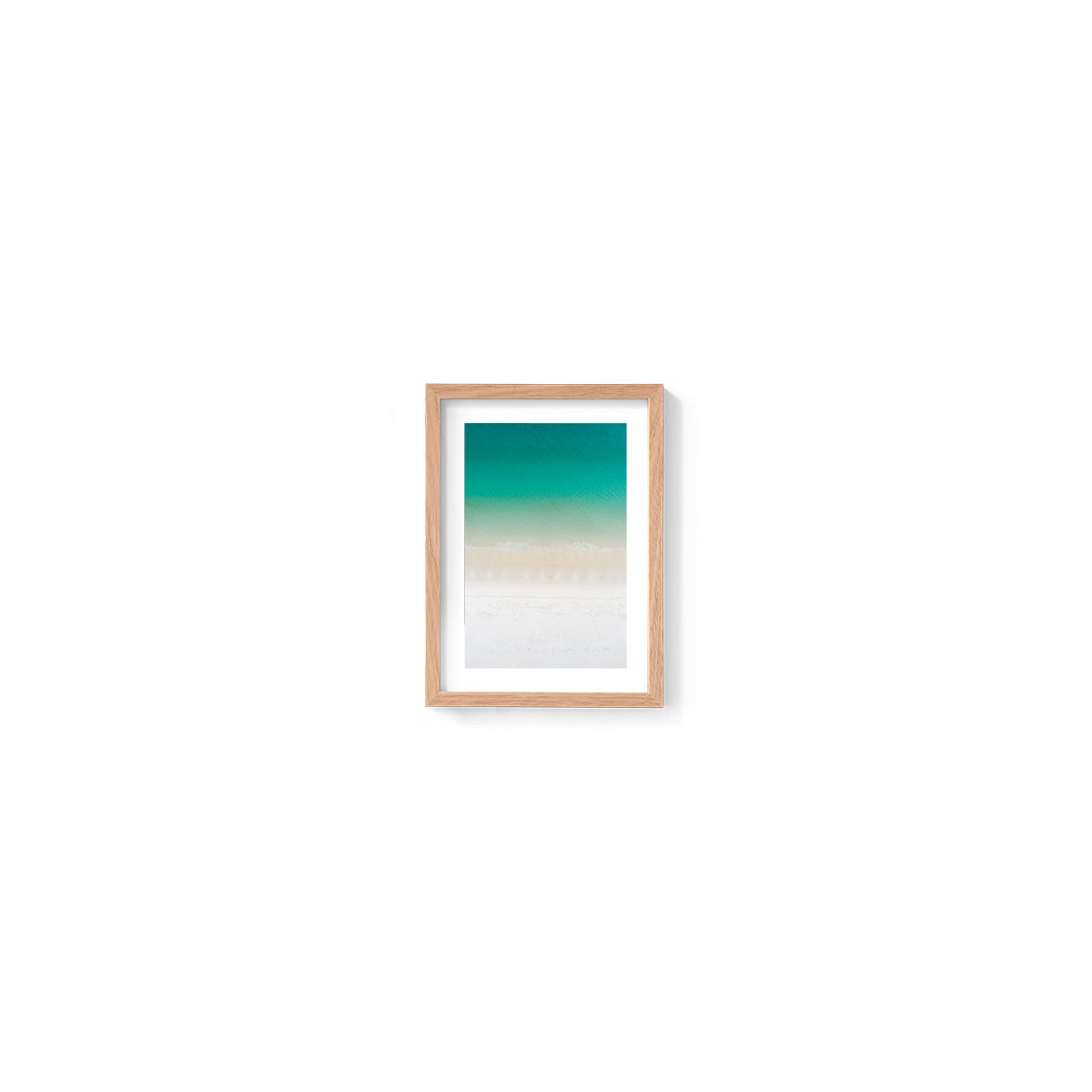 Whitehaven Beach Abstract - Framed Print