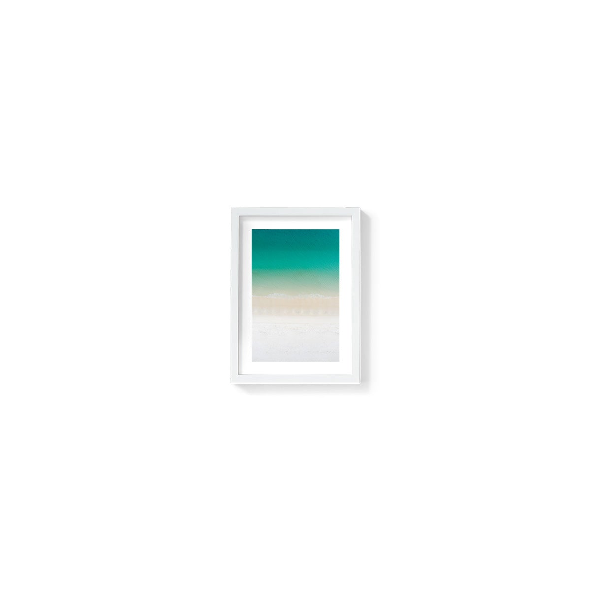 Whitehaven Beach Abstract - Framed Print