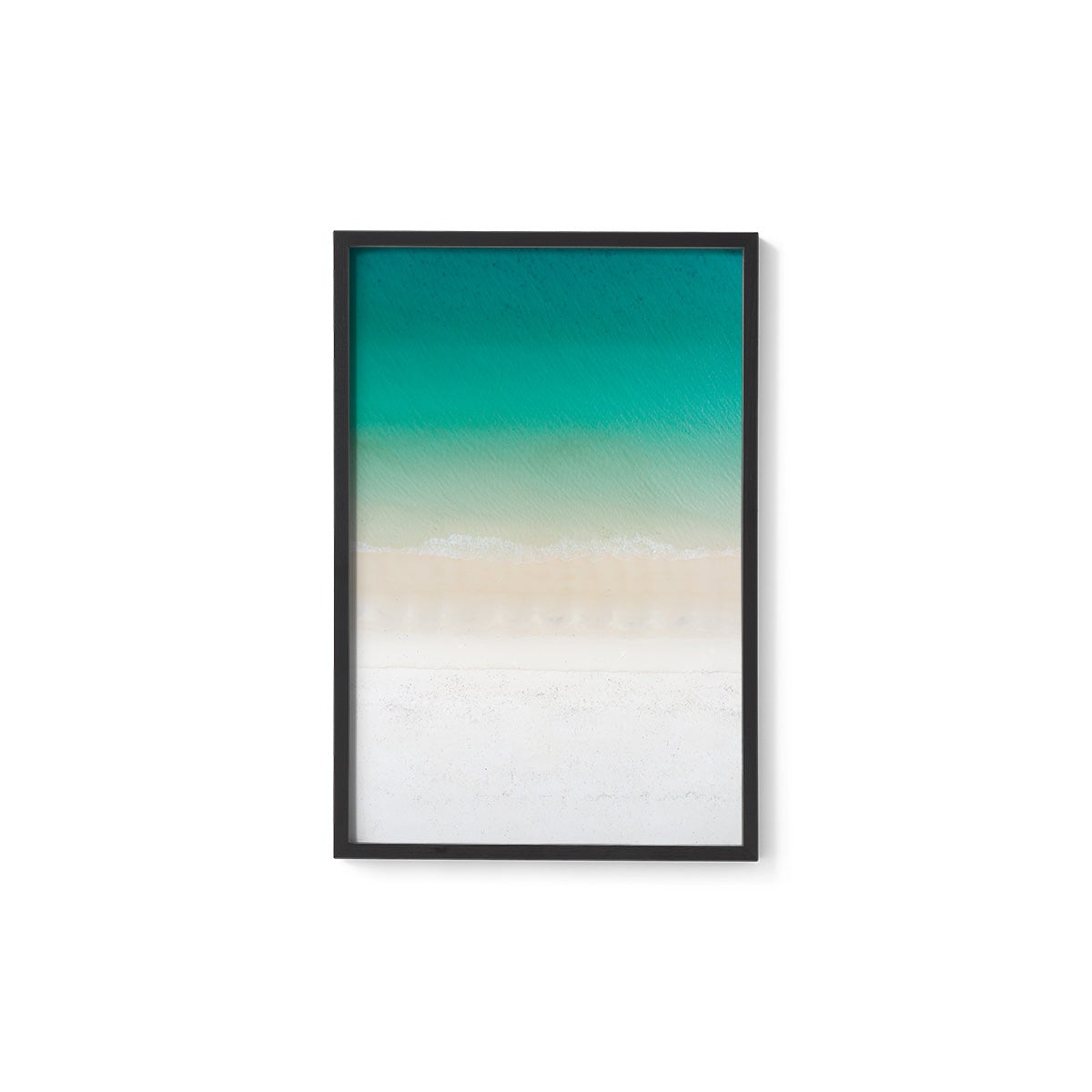 Whitehaven Beach Abstract - Framed Print