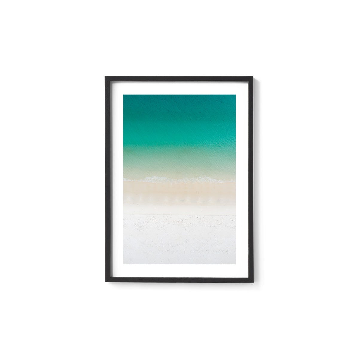 Whitehaven Beach Abstract - Framed Print