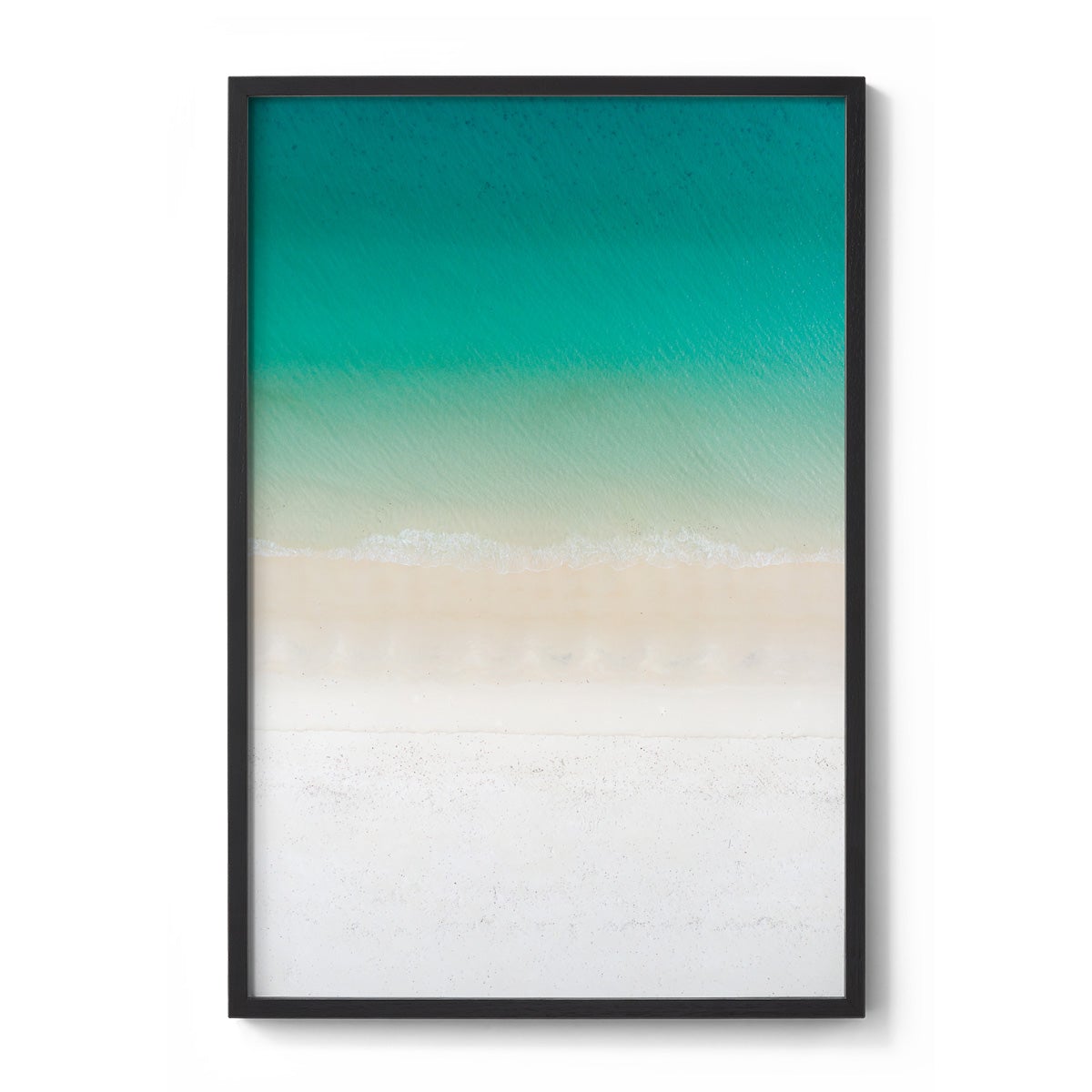 Whitehaven Beach Abstract - Framed Print