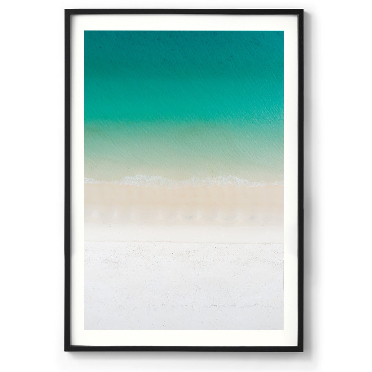 Whitehaven Beach Abstract - Framed Print