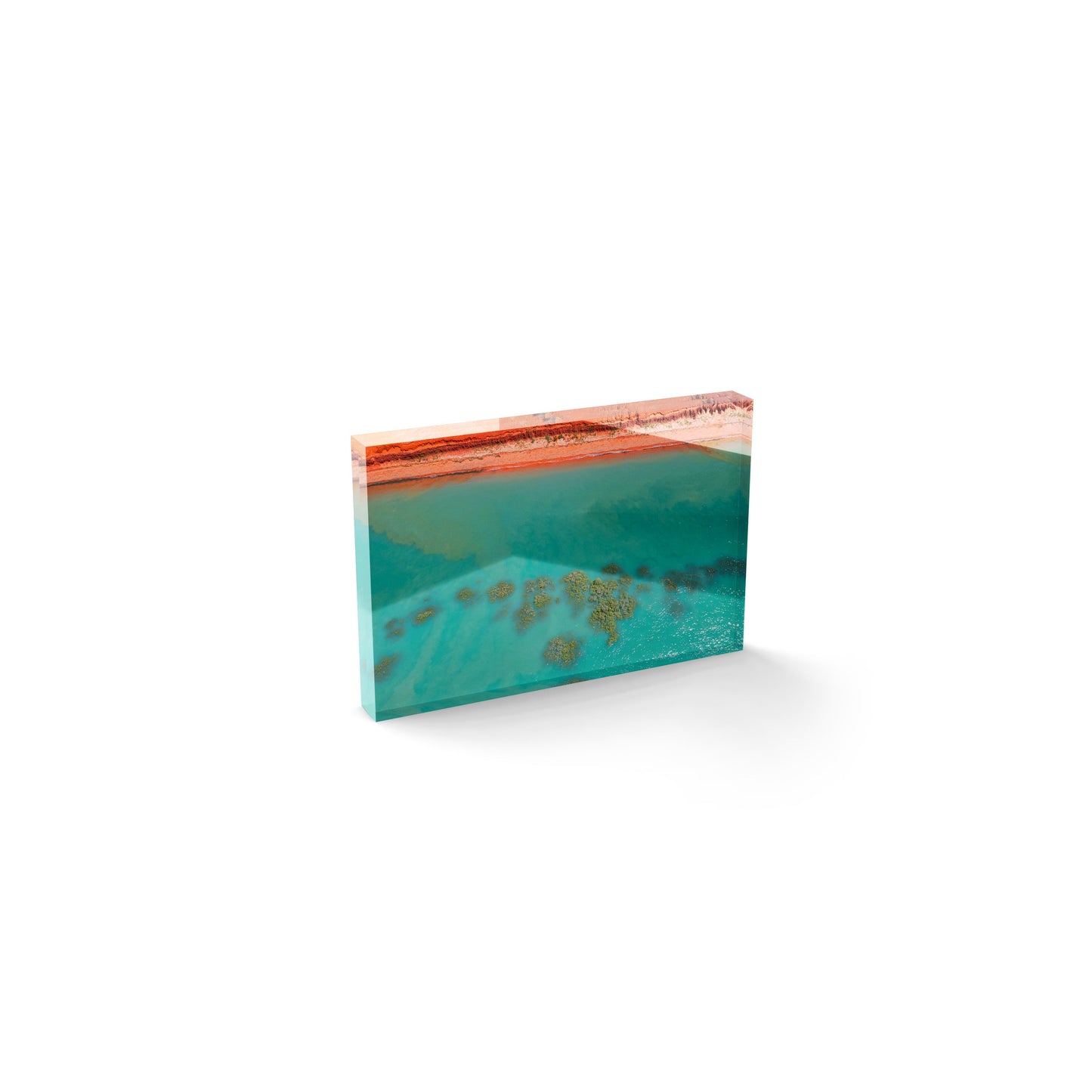 Roebuck Bay Aerial - Acrylic ICE Block