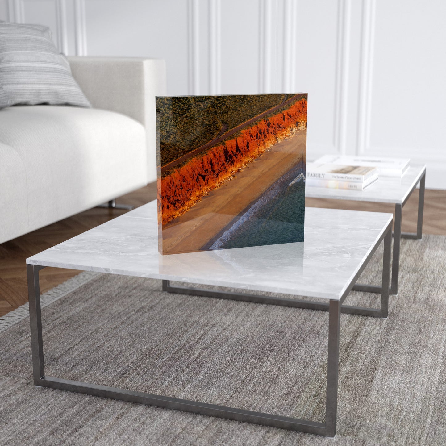 James Price Point Sunset #1 - Square Acrylic ICE Block