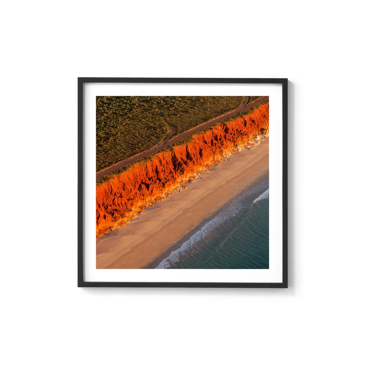 James Price Point Sunset #1 - Square Framed Print