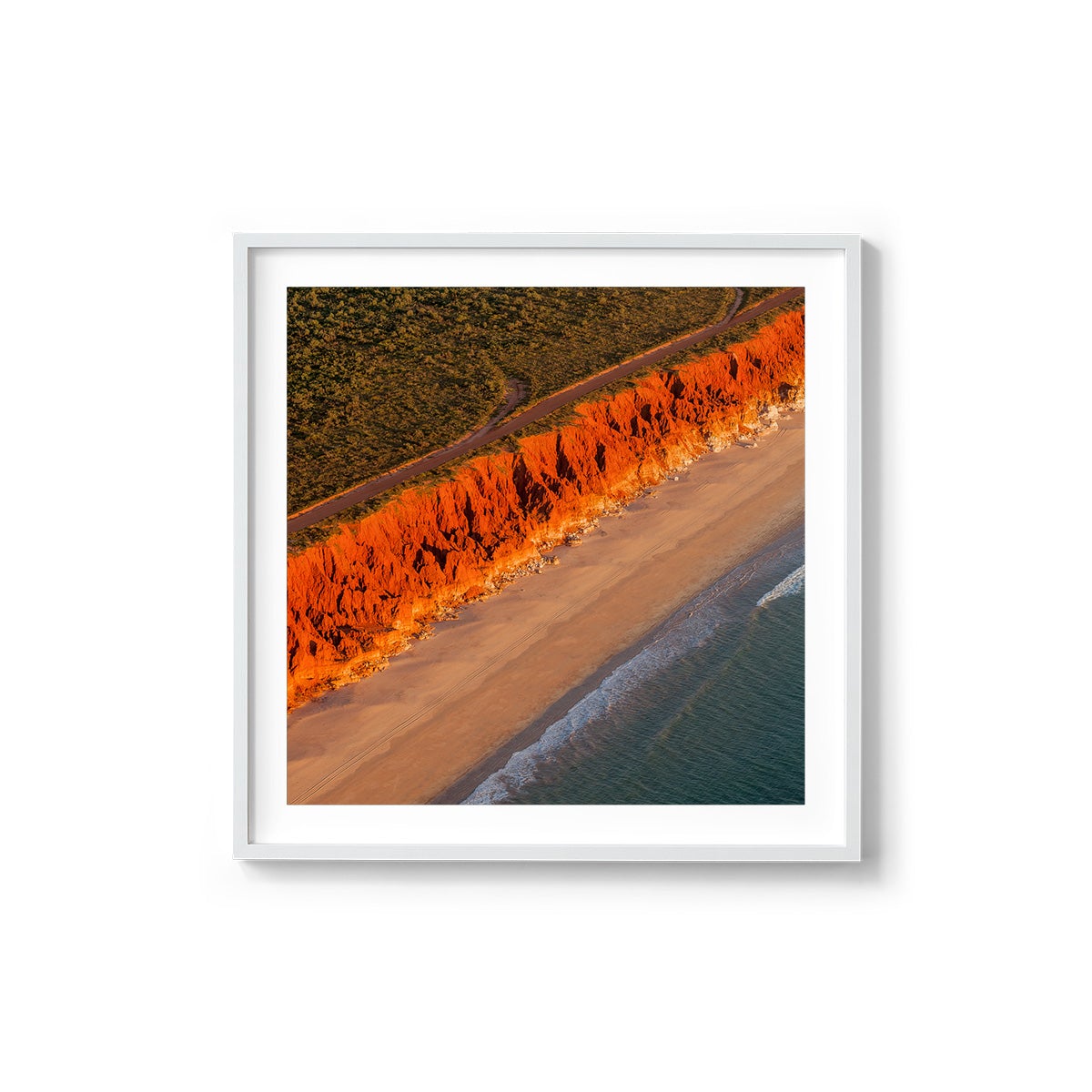 James Price Point Sunset #1 - Square Framed Print