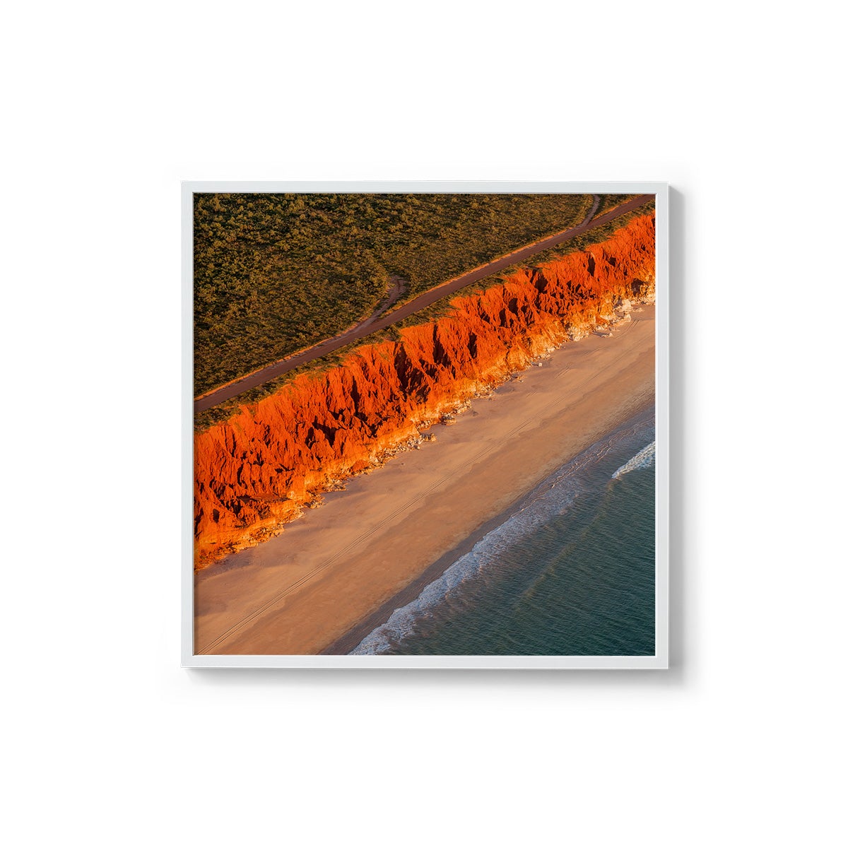 James Price Point Sunset #1 - Square Framed Print