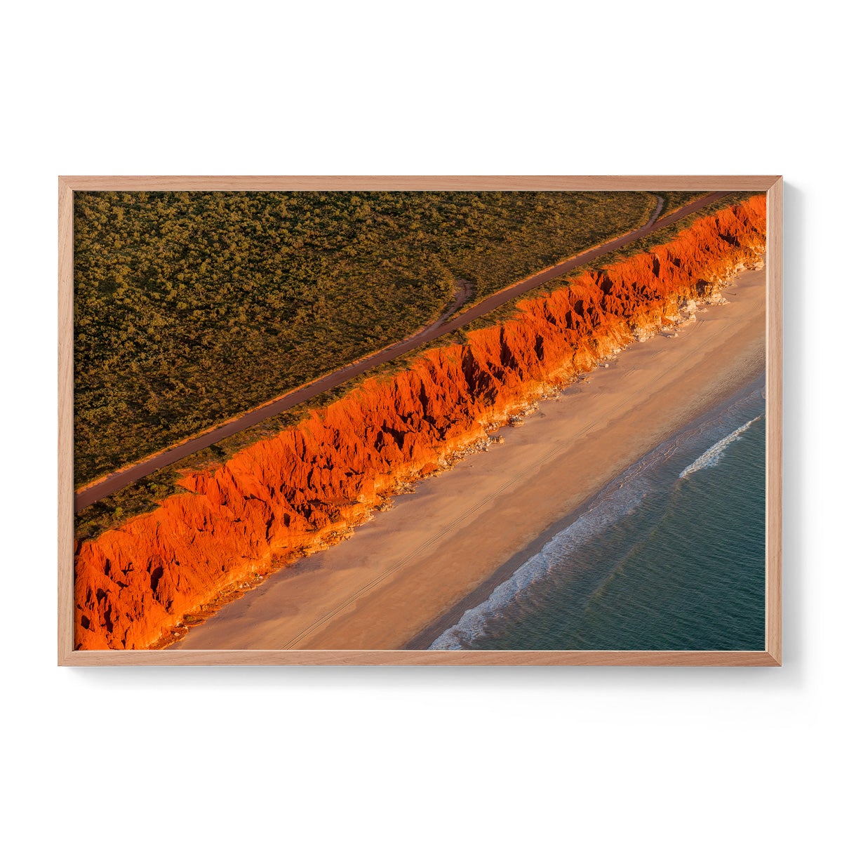 James Price Point Sunset #1 - Framed Print