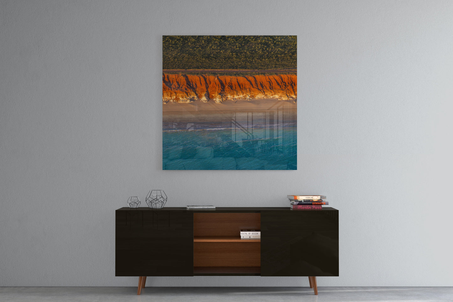 James Price Point Sunset #2 - Square Acrylic Print