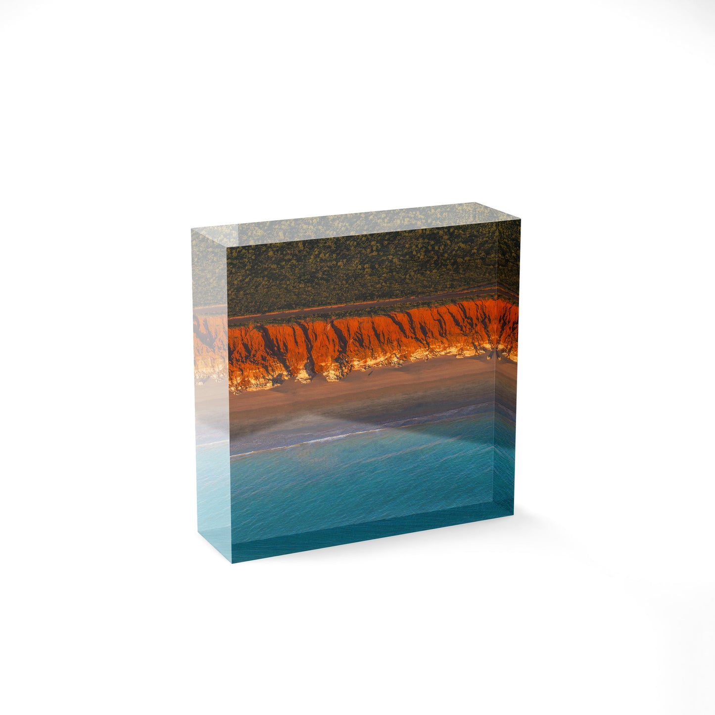 James Price Point Sunset #2 - Square Acrylic ICE Block