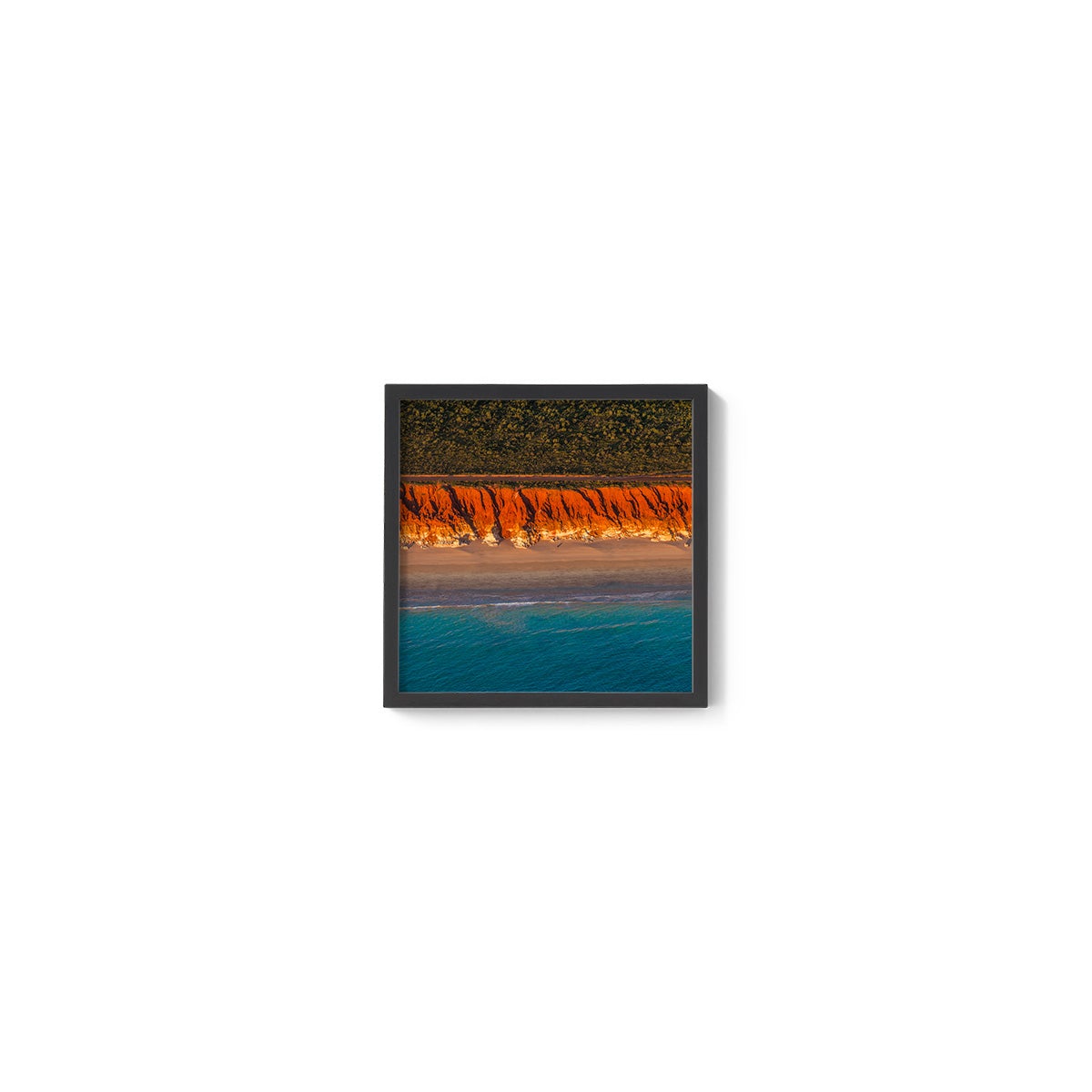 James Price Point Sunset #2 - Square Framed Print