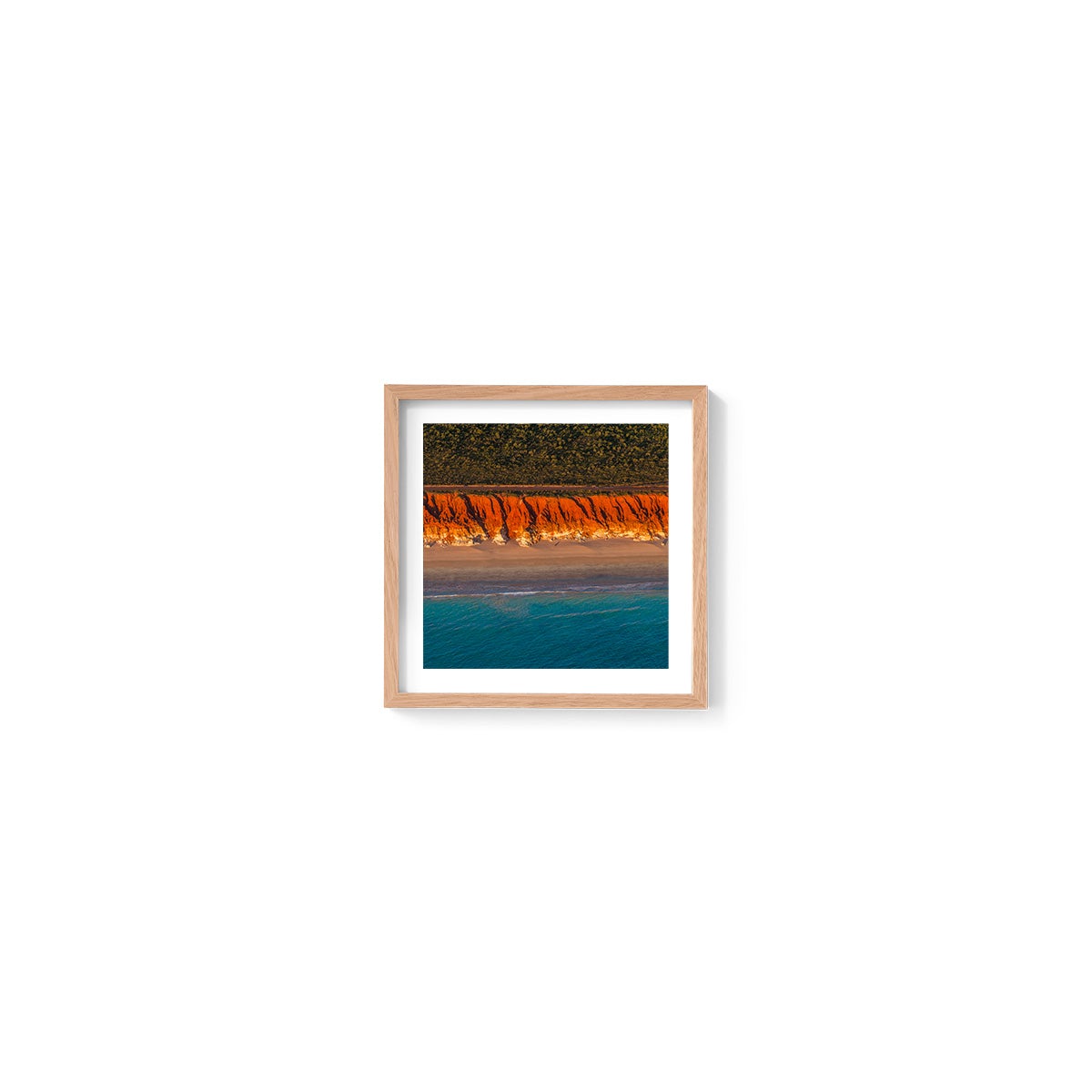 James Price Point Sunset #2 - Square Framed Print