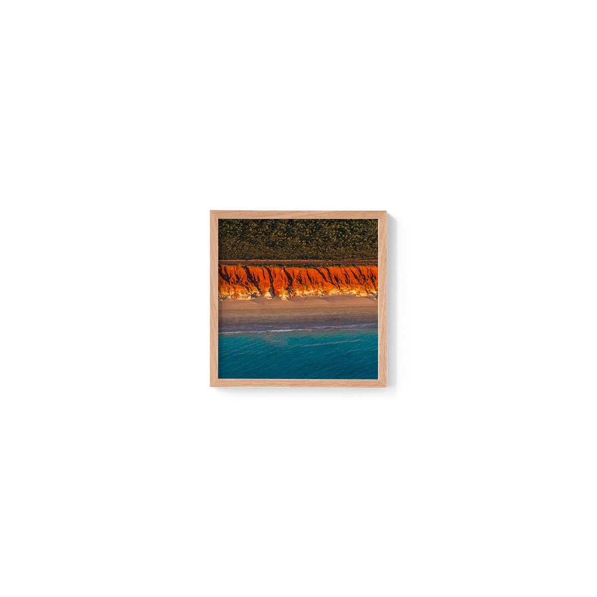 James Price Point Sunset #2 - Square Framed Print
