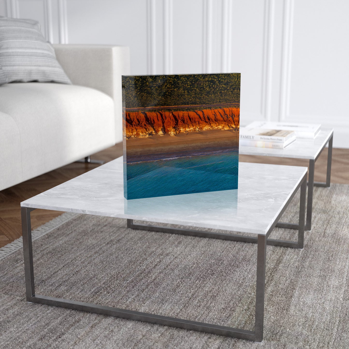 James Price Point Sunset #2 - Square Acrylic ICE Block