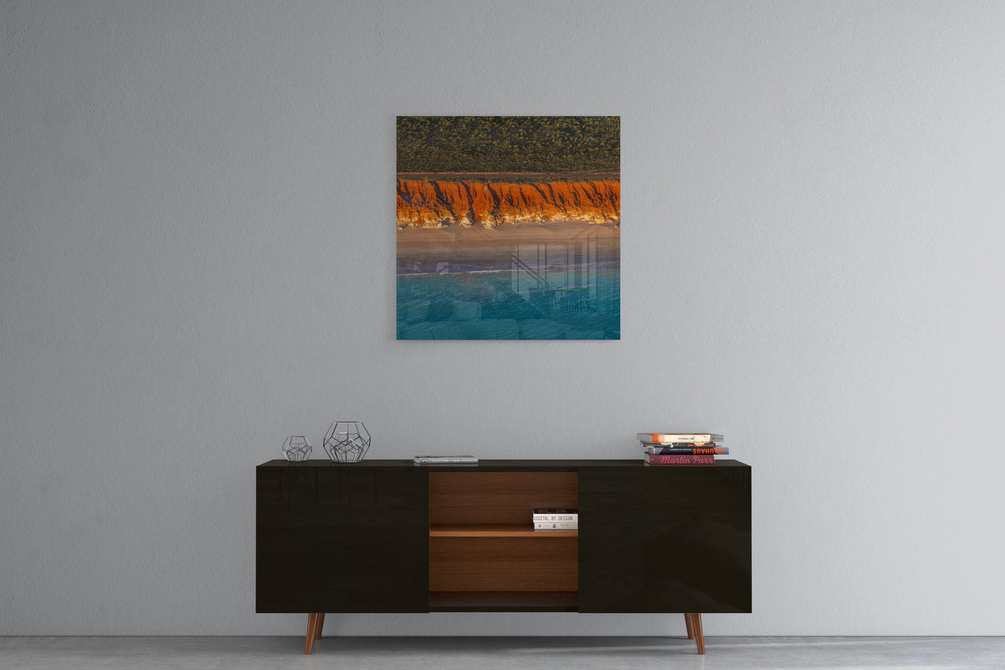 James Price Point Sunset #2 - Square Acrylic Print