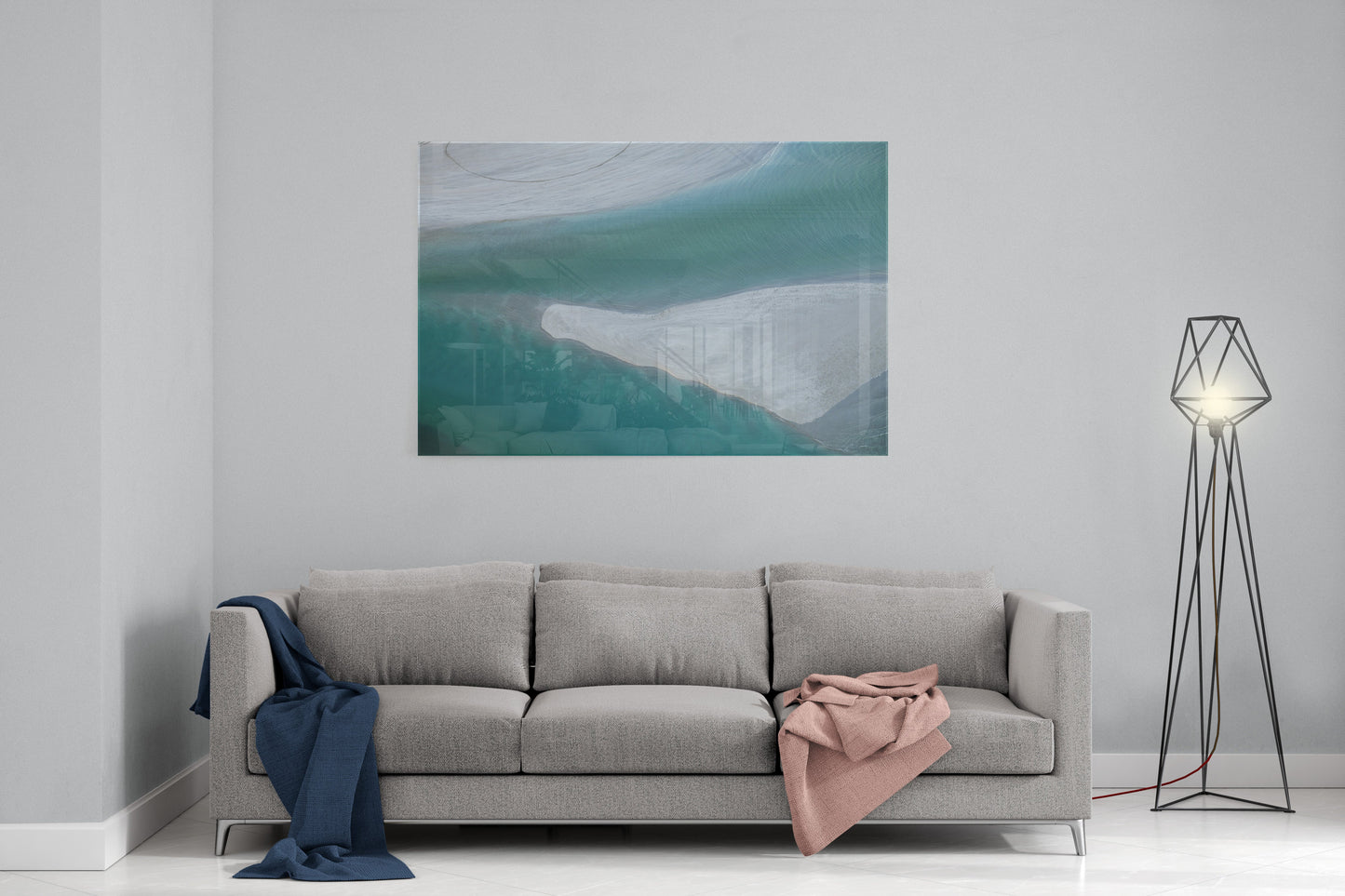 Willie Creek Sandbar - Acrylic Print
