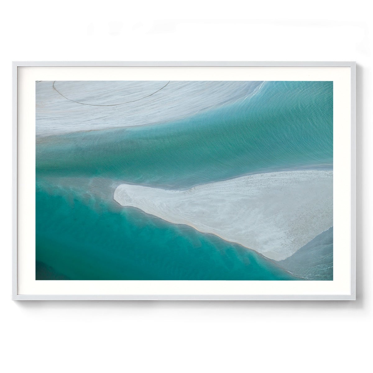 Willie Creek Sandbar - Framed Print