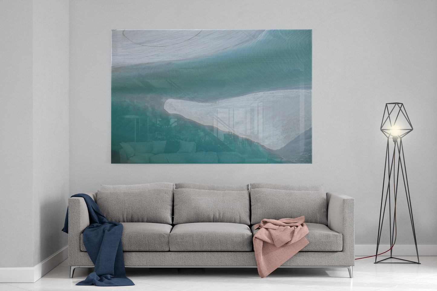 Willie Creek Sandbar - Acrylic Print
