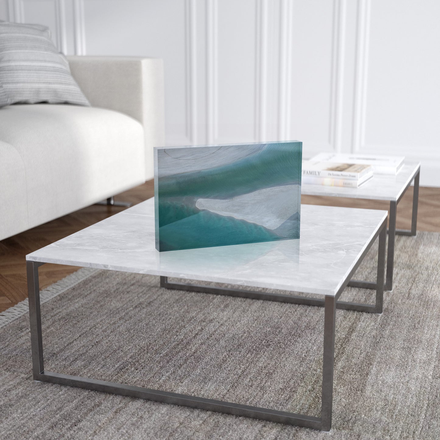 Willie Creek Sandbar - Acrylic ICE Block