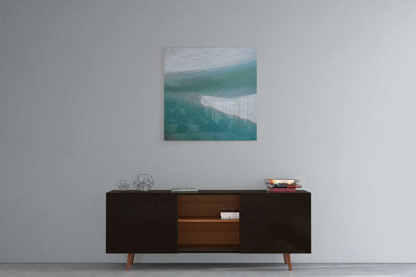Willie Creek Sandbar - Square Acrylic Print