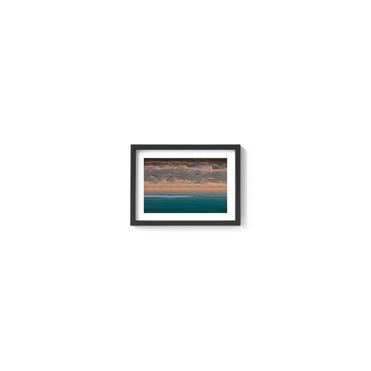Camped on the Beach - Framed Print