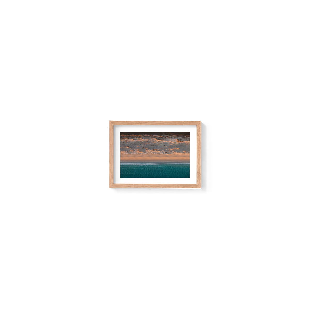 Camped on the Beach - Framed Print