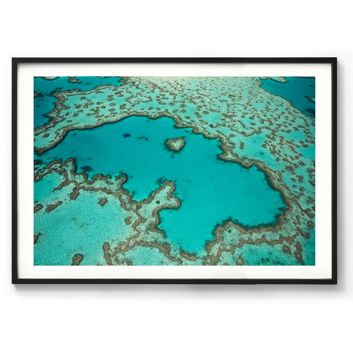 Heart Reef - Framed Print